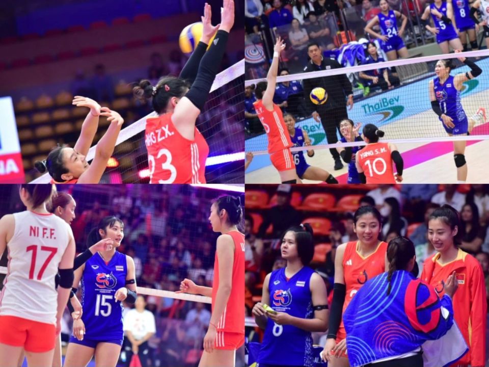 全场气氛达, 中国女排派 全场气氛达, 中国女排派